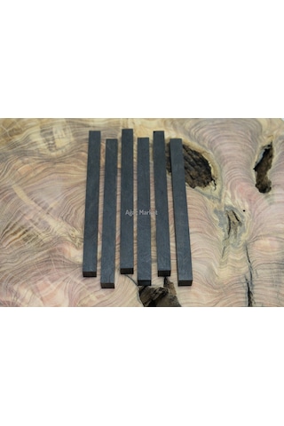 Abanoz Ağacı Çıta Parça Paket 1Cmx1Cm