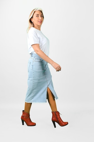 Kadın Kot Etek 2jk/6649 001