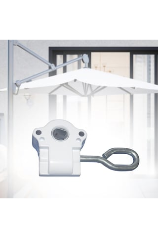 Homyl Veranda Tente Şanzıman Krank Dişlisi, Gölgelik Dış Beyaz