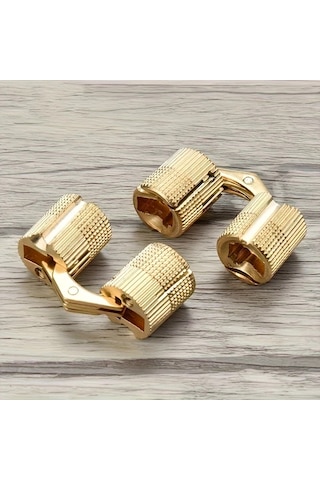 Topshop1 2 Adet 8mm Gizli Kapı Menteşesi 180 Derece Dayanıklı Endüstriyel Mutfak Dolap Mekanizması 8mm