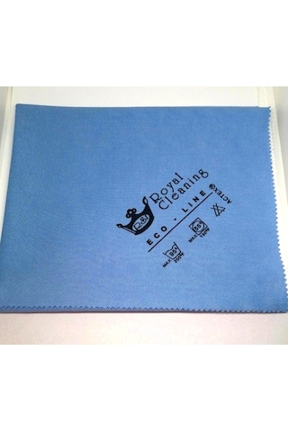 Royal Sales Ultra Mikrofiber Temizlik Cam Bezi Mavi 40 x 50 CM