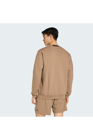 Adidas D4t Crew Erkek Bej Sweatshirt Kv1463 Krem