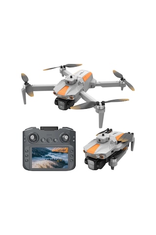 R06 Hd Kameralı Drone - Büyük Ekranlı Uzaktan Kumandalı- Katlanabilir