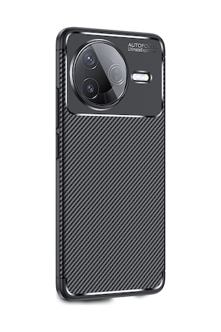 Poco F7 Pro Kılıf Tchs Negro Silikon Kapak - Siyah Siyah