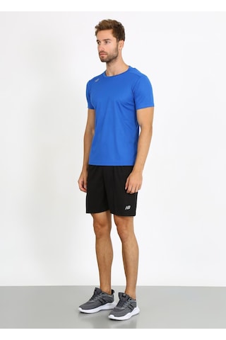 New Balance Nbtm2105-son Erkek Tişört Mavi