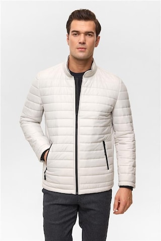 Taş Slim Kapitone Mont Taş