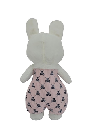 30 Cm Sevimli Peluş Tavşan Oyun Ve Uyku Arkadaşım Tavşancık - Pembe Çok Renkli
