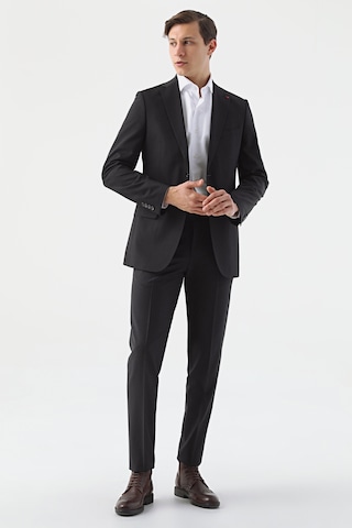D's Damat Ds Damat Slim Fit Siyah Düz Travel Takim Elbise 5he05ob35501m 001