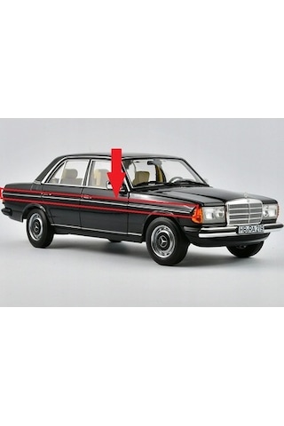 Mercedes W123 Takım Nikelaj Üst Kısım (8 Parça)