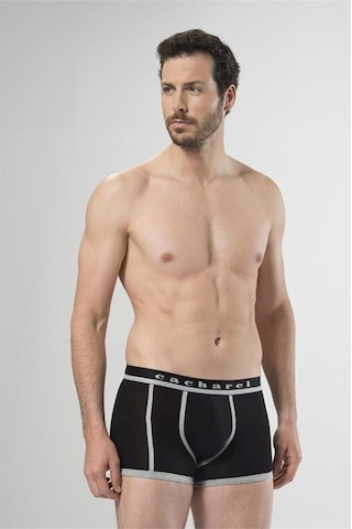 Cacharel 1322 İkili Boxer - Siyah/gri Melanj Siyah