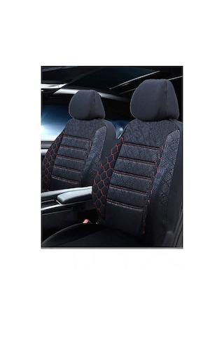 Renault Fluence Uyumlu Kırmızı Oto Koltuk Kılıfı Model Rio Tam Takım Araç Koltuk Kılıfı Kırmızı
