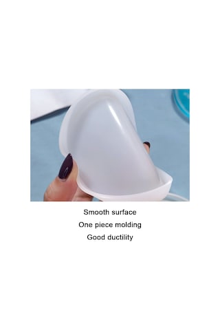 Sones Kendin Yap Kristal Epoksi Saklama Kutusu Silikon Kalıp, Özellikler: 12 Adet/set