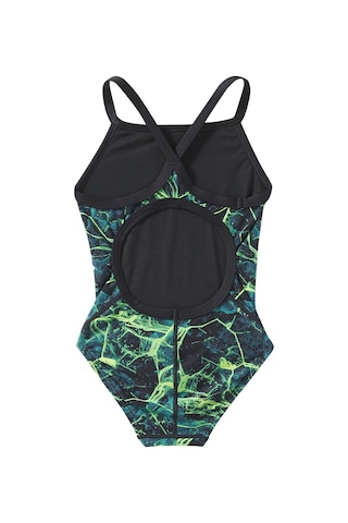 Tyr Durafast Elite Kadın - Kız Diamondfit Yüzücü Mayo - Synapse Yeşil
