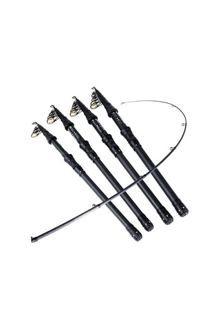 Olta 24 Ton Karbon Fiber Hafif Teleskopik Olta Kamışı, Paslanmaz Çelik Kılavuz Halkaları 1.8m