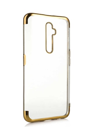 Oppo Reno 2Z Kılıf Zore Dört Köşeli Lazer Silikon Kılıf