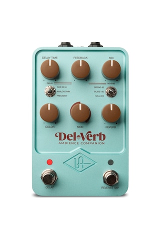 Uafx Del-verb Ambience Companion - Vintage'den Günümüze Reverb Ve Delay Pedalı