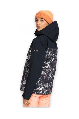 Roxy Erjtj03484 Galaxy Jk Snowboard Ceketi Siyah Kadın Mont Siyah