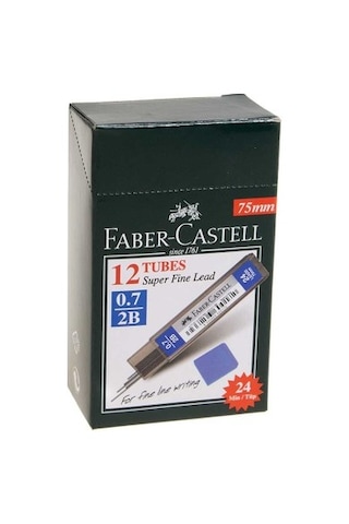 Faber-Castell 12'li 0.7Mm Uç Kalem Ucu Faber-Castell 12'li 0.7Mm Uç Kalem Ucu
