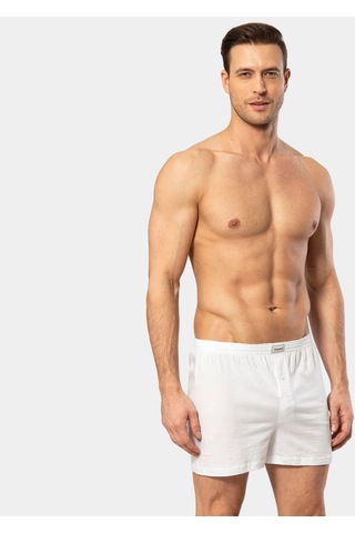 Türen Erkek Penye Boxer 130/Beyaz 001