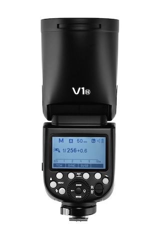 Godox V1N Nikon Uyumlu Yuvarlak Kafa Flaş