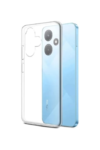 Infinix Uyumlu Hot 30 1mm Süper Silikon Şeffaf Kılıf