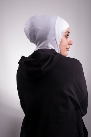 Hürrem Bone Krem Pratik Hazır Geçmeli Bone Viskon Kumaş Hijab Spor 2106_40 Krem
