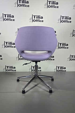 Monaco Çalışma Kesim Koltuğu Konik Sabit Ayak Lila