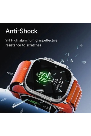 Apple Uyumlu Watch 8 9 Ultra 1/2 49mm Kolay Uygulama Aparatlı Cam Ekran Koruyucu