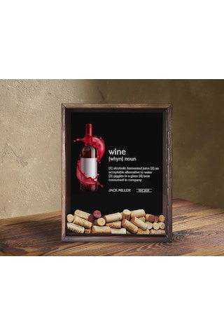 BK-VIP Sevgililer Günü Özel Şarap Mantarı Biriktirme Kutusu