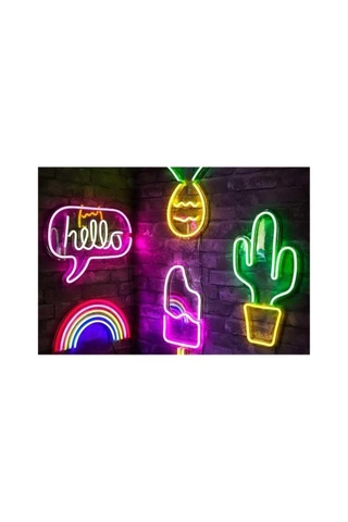 Ct-4555 12v Mavi Neon Hortum Esnek Led Flexible 5 Metre