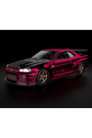 Hot Wheels Rlc Exclusive Selectıons Nissan Skyline Gt-r Bnr34 Bordo 1/64