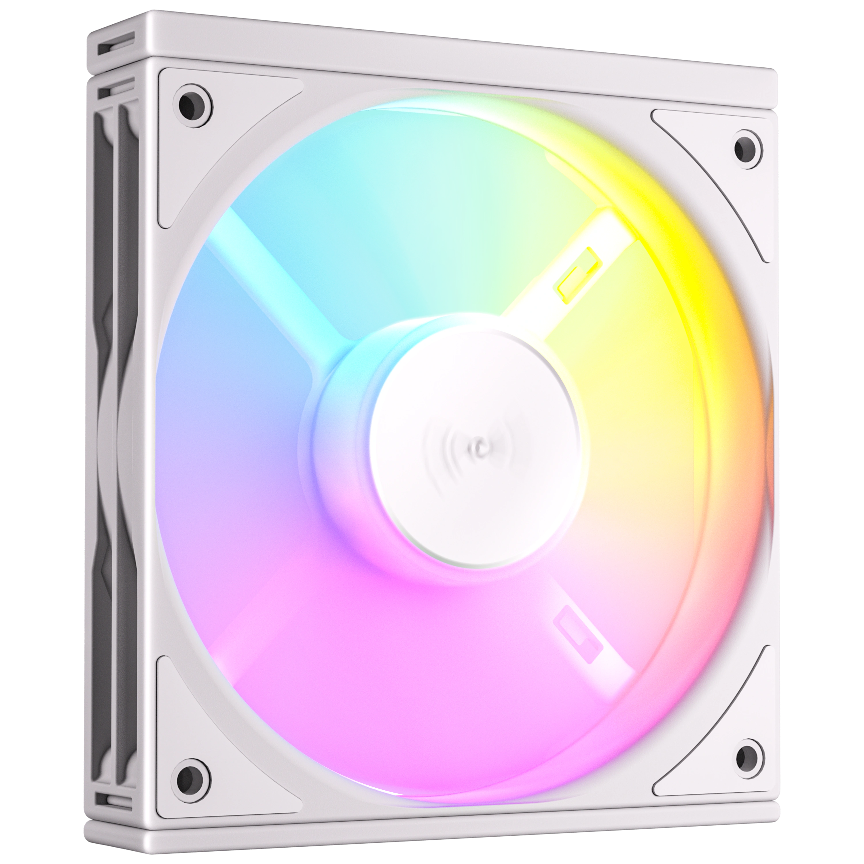 Antec C120r Argb White 3 Lü Fan Seti 120mm Pwm Ters Fan, Argb Aydınlatma, Yüksek Performanslı Kasa Fanı 120*120*25mm