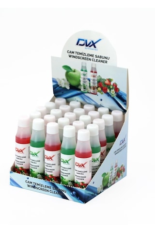 Dvx Cam Sabunu Temizleme Suyu Konsantre 33 ml x 25 adet
