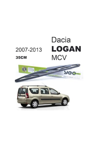 NVR Dacia Logan Mcv Arka Silecek Süpürgesi 2007 - 2013 35 cm