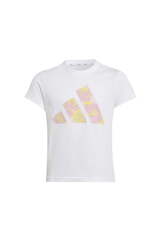 Adidas Jg Flwr T Whıte Beyaz Kız Çocuk Kısa Kol T-shirt 000000000102231612 Beyaz