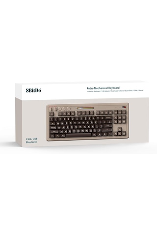 8bitdo Retro C64 Edition Mekanik Klavye