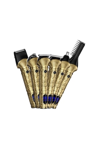 Powertec TR-1000 6 Başlıklı Tıraş Makinesi Seti