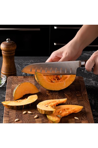 Liangmei Büyük Boy, Yüksek Kaliteli Tik Ağacı Kesme Tahtası: -