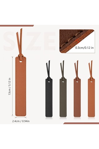 Adet Deri Ayraç, Klasik Dikişli Ayraç, Deri İpli Ayraçlar, Sayfa