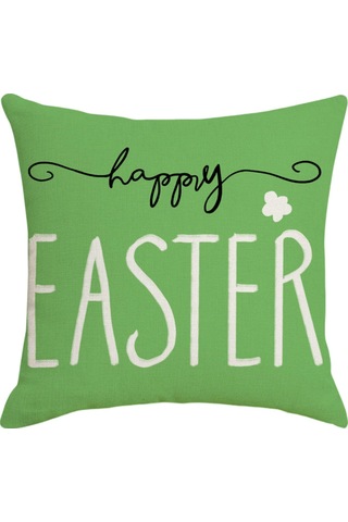 Paskalya Yastık Kılıfları Dekorasyon Kılıfları Ev Tatil Seti 4'lü Paskalya Yastık Kılıfı Tatil Evi Kanepe Başucu Yastık Kılıfı Diğer