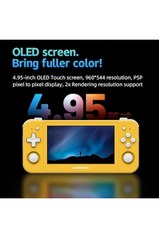 Rg505 Oyun Konsolu, Android 12 Sistemi Unisoc Tiger T618 Cpu 4.95