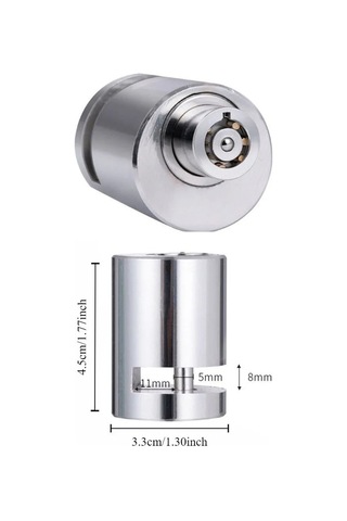 Padalink Bisiklet, Motosiklet Ve Elektrikli Scooter İçin Dayanıklı Disk Fren Kilidi - 2 Anahtarlı, Hırsızlığa Karşı Güvenlik