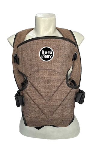 Revubaby Pro Comfort Kanguru Kahverengi Bebek Taşıma Çantası