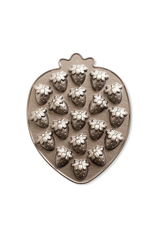 Nordicware Mini Çilekler Kek Kalıbı 92748 Altın