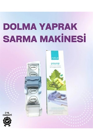 Yaprak Sarma Makinesi Üzüm Lahana Ve Pazı İçin Otomatik Sarım Kolaylığı. Çok Renkli