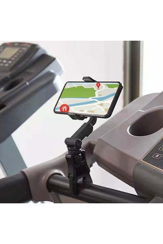 Mufunye Yeşil Abs Araç Telefon Tutucu, Kolay Kurulum, Tüm Telefon Modellerine Uyumlu, Crab Klips Tasarımı, 30mm Maksimum Klem Mesafesi