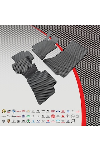 Ford Focus 2 2005 - 2011 Akıllı Oto Paspas Takımı Eva Mat Füme