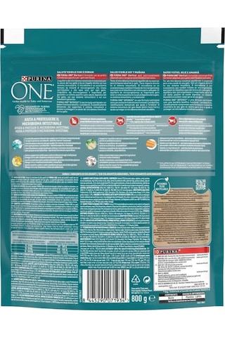 Purina One Somonlu Kısırlaştırılmış Yetişkin Kedi Maması 800 G