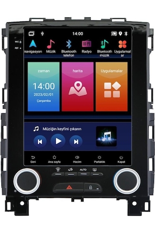 Renault Megane 4 Android Multimedya Sistemi 2016-2024 Cadence 4/64 Tesla