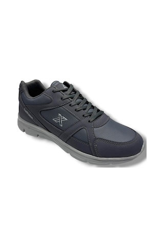 Luttoon 251-26 Deri Anatomik Erkek Sneaker 45-48 Füme